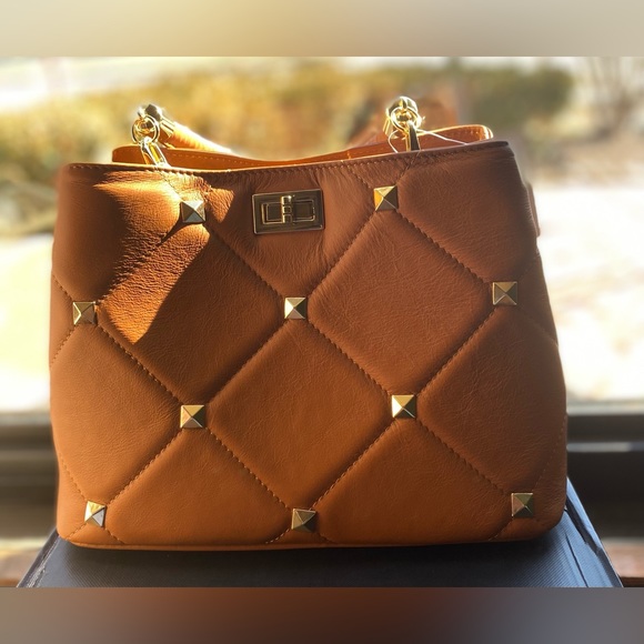 Italian Top Handle Bag - Picture 3 of 10